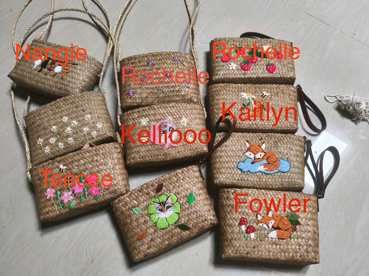Reserve - Pre Order Embroidered Bag