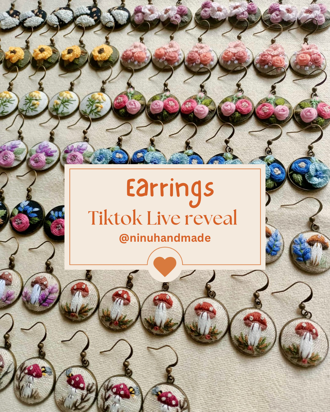 Earrings: Tiktok Live Reveal