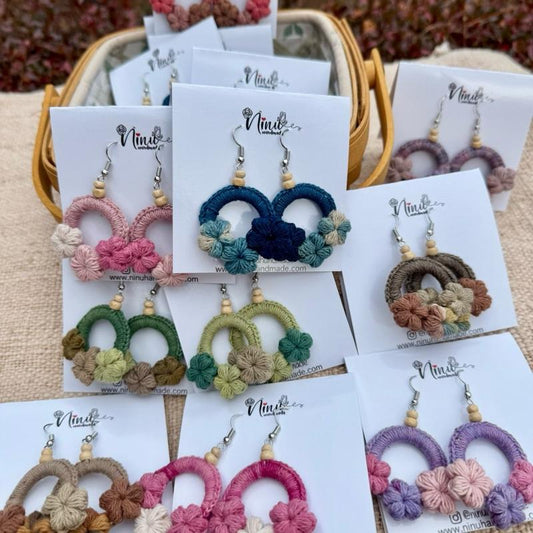 Cotton Earrings: Live Reveal