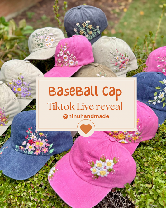 Baseball Cap: Tiktok Live Reaveal