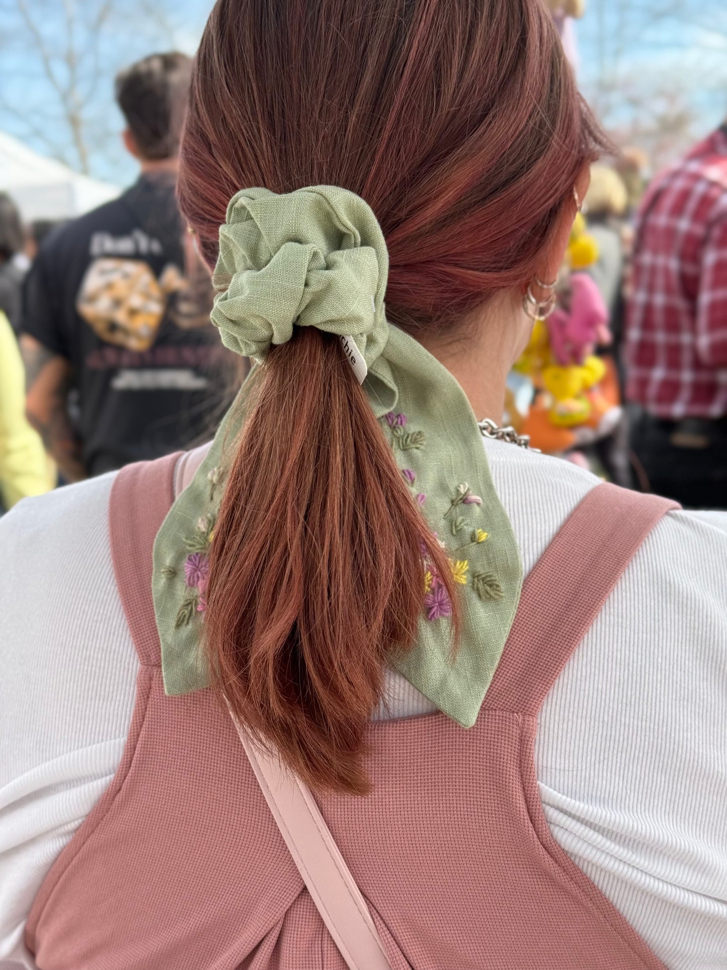 Mystery Embroidered Scrunchie