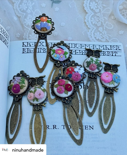Mystery Embroidered Bookmark