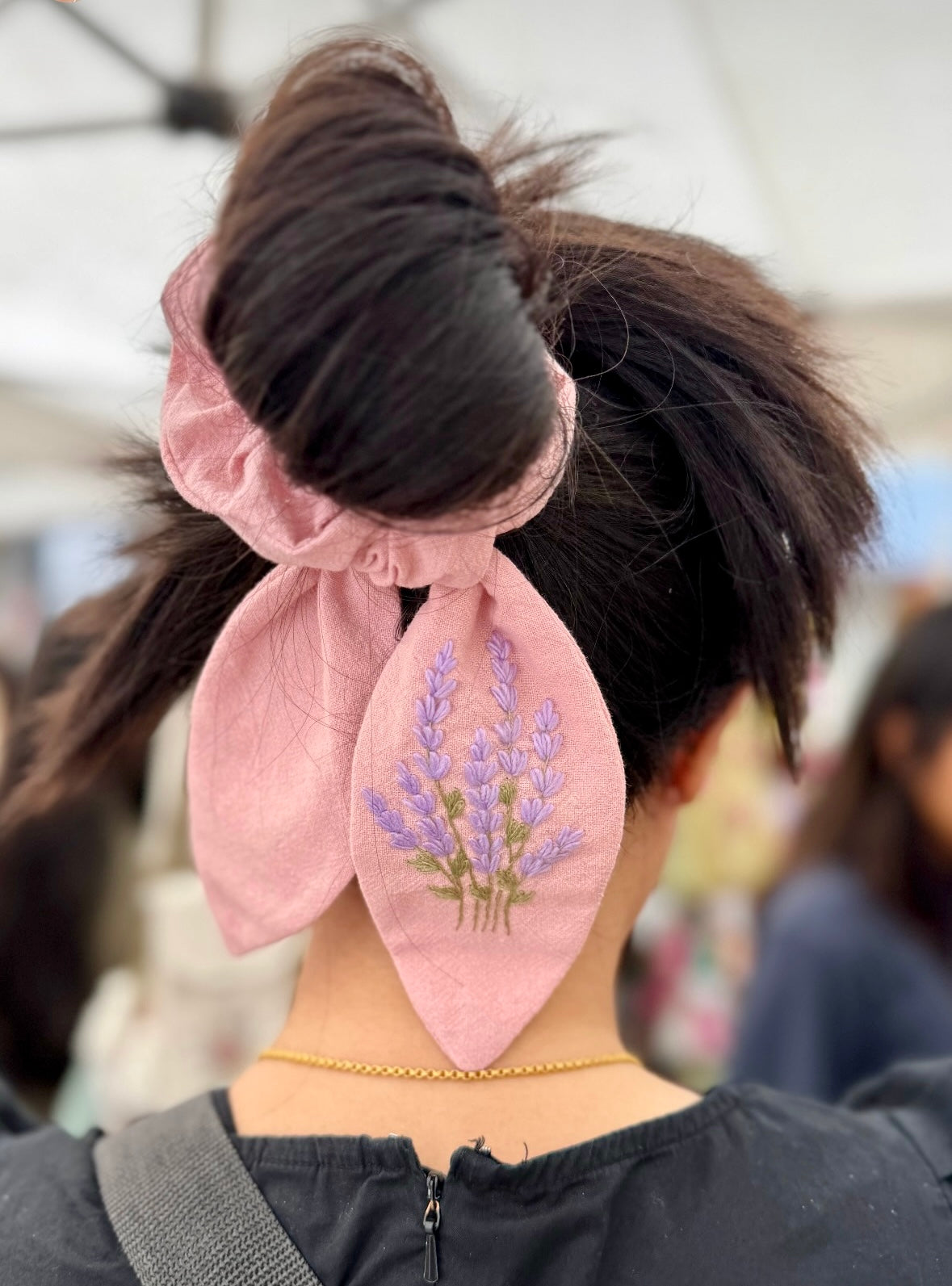 Mystery Embroidered Scrunchie