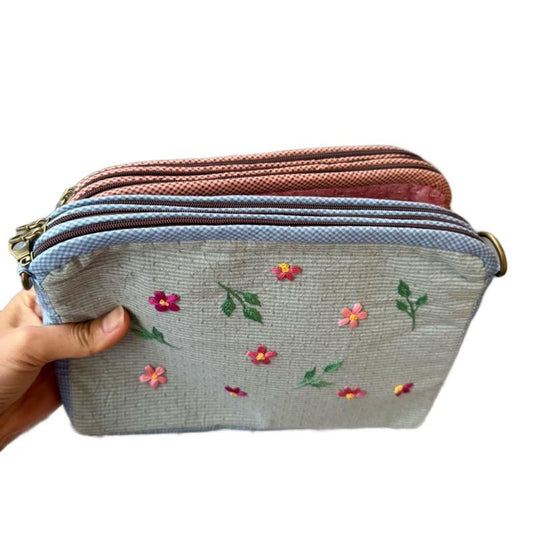 Bag 3 Zippers $55